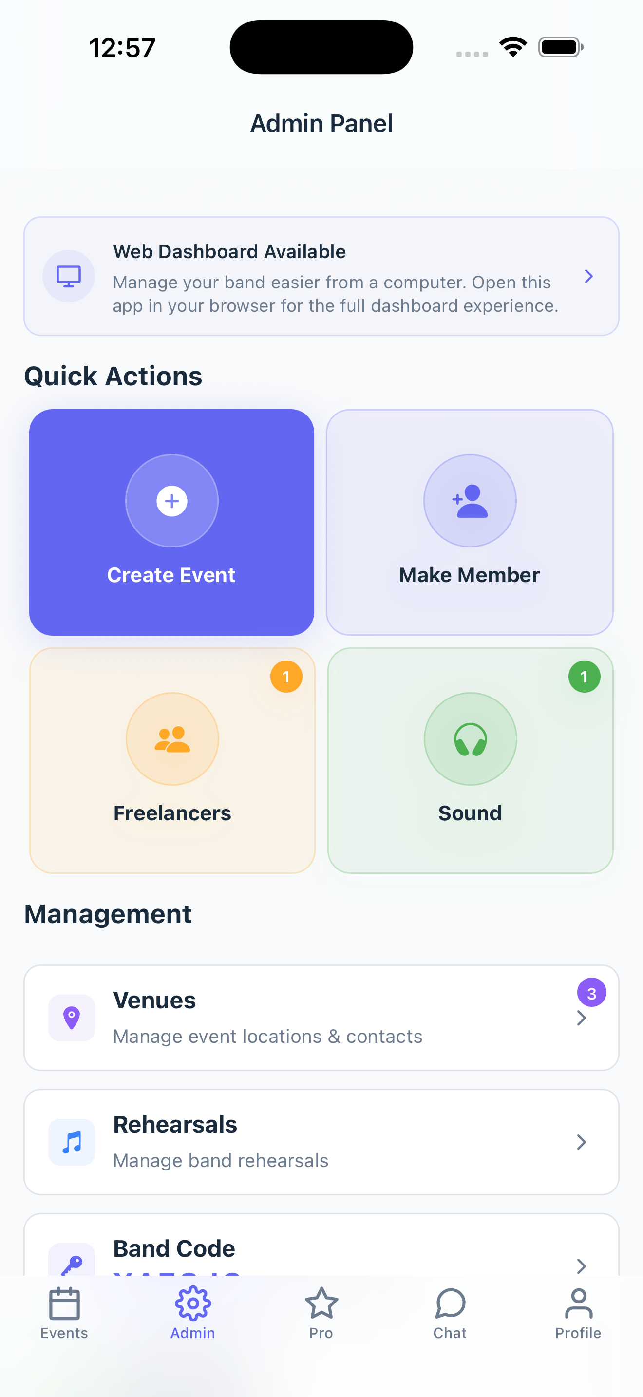 MyGigFlow Event Detail